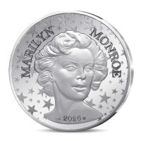 Frankreich 10 Euro Silbermünze 2026 - Marilyn Monroe