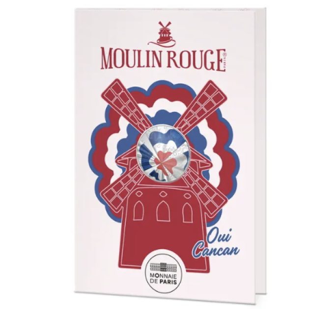 Frankreich 10 Euro Silbermünze 2026 - Moulin Rouge