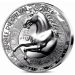 Frankreich 20 Euro Silbermünze PP 2026 - Jahr des Pferdes