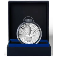 Frankreich 10 Euro Silbermünze PP 2021 - FRANKREICH OLYMPISCHE UND PARALYMPISCHE MANNSCHAFT 