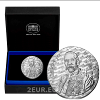 Frankreich 10 Euro Silbermünze PP 2022 - ALBERT I. VON MONACO