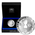 Frankreich 10 Euro Silbermünze PP 2022 - Rugby-Weltmeisterschaft Frankreich 2023 – Emblem