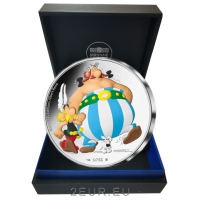 Frankreich 10 Euro Silbermünze PP 2022 - Asterix, Obelix und Idefix