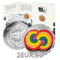 Frankreich 10 Euro Silbermünze 2023 - 10. Jahrestag der Ehe für alle Gesetze