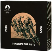 Frankreich 10 Euro Silbermünze PP 2022 - Sport Radfahren