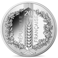 Frankreich 20 Euro Silbermünze 2022 - Natur Frankreichs – Der Weizen