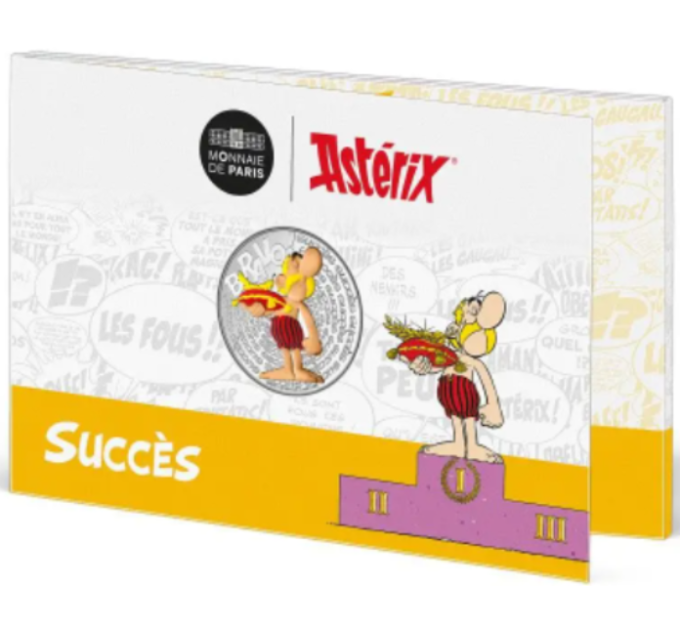 Frankreich 50 Euro Silbermünze 2022 - Asterix – Bravo – Erfolg