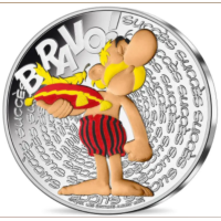 Frankreich 50 Euro Silbermünze 2022 - Asterix – Bravo – Erfolg