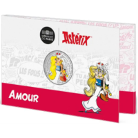 Frankreich 50 Euro Silbermünze 2022 - Asterix - Liebe