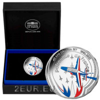 Frankreich 10 Euro Silbermünze PP 2021 - Alpha Jet