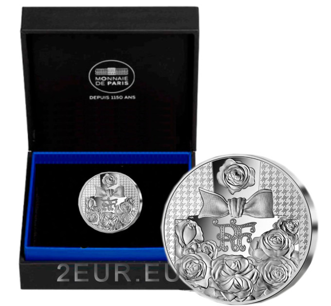 Frankreich 50 Euro Silbermünze PP 2021 - Französische Exzellenz – Dior
