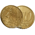Frankreich 10 Cent UNC 2021