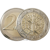 Frankreich 2 Euro UNC 2021