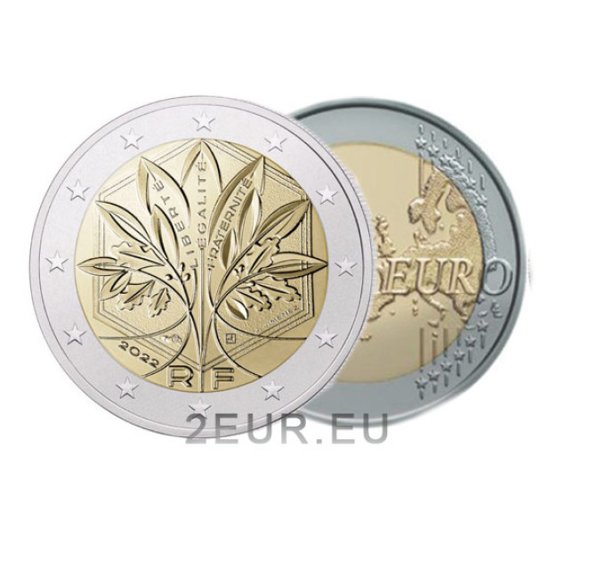 Frankreich 2 Euro UNC 2024