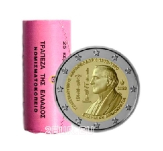 Griechenland 2 Euro Rolle 2023 – 150. Jahrestag der Geburt von Constantin Caratheodory