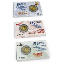 Griechenland 2 euro BU 2024 - 150. Geburtstag von Penelope Delta