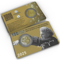 Griechenland 2 euro BU 2025 - 100 JAHRE SEIT DER GEBURT VON MIKIS THEODORAKIS