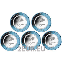 Deutschland 10 Euro UNC 2021 – Auf dem Wasser - ADFGJ