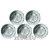 Deutschland 10 Euro UNC 2022 – Im Dienst der Gesellschaft – Pflege - ADFGJ