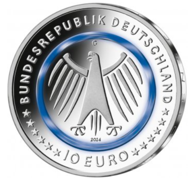 Deutschland 10 Euro UNC 2024 – Im Dienst der Gesellschaft – Polizei