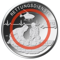 Deutschland 10 Euro UNC 2026 – Im Dienst der Gesellschaft – Notfalldienste
