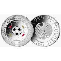Deutschland 11 Euro UNC 2024 – UEFA Fußball-Europameisterschaft
