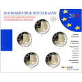  Deutschland 2 Euro-Münzsatz BU 2020 – 50 Jahre seit dem Kniefall von Warschau – Warschauer Kniefall – ADFGJ