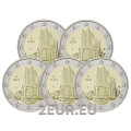 Deutschland 2 euro UNC 2023 - Hamburg - Elbphilharmonie - ADFGJ