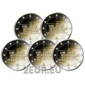 Deutschland 2 euro UNC 2025 - 35 Jahre Deutsche Einheit - ADFGJ