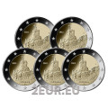 Deutschland 2 euro UNC 2022 - Thüringen - Wartburg - ADFGJ