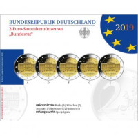 Deutschland 2 Euro PP 2019 - 70 Jahre seit der Verfassung des Bundesrates - Bundesrat