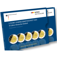 Deutschland 2 Euro PP 2025 – 35 Jahre Deutsche Einheit