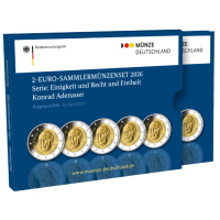 Deutschland 2 Euro PP 2026 – Konrad Adenauer