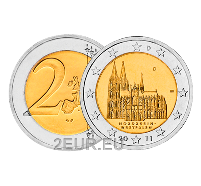 Deutschland 2 euro UNC 2011 - Nordrhein Westfalen - D - München