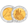 Deutschland 2 euro UNC 2012 - BAYERN - A - Berlin