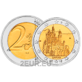 Deutschland 2 euro UNC 2012 - BAYERN - D - München