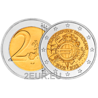 Deutschland 2 euro UNC 2012 - 10 Jahre Euro-Bargeld - A - Berlin