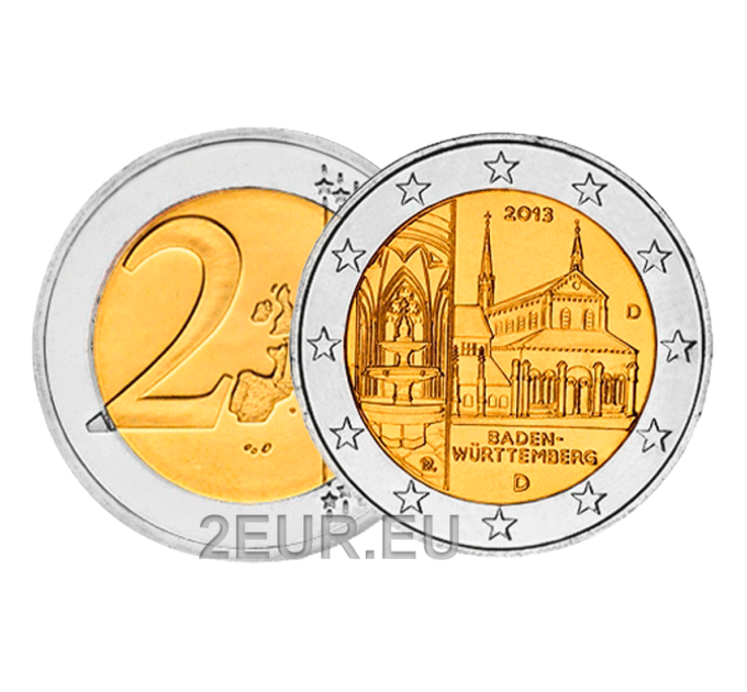 Deutschland 2 euro UNC 2013 - Baden Württemberg- J - Hamburg