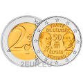 Deutschland 2 euro UNC 2013 - 50 Jahre Elysée-Vertrag - J - Hamburg
