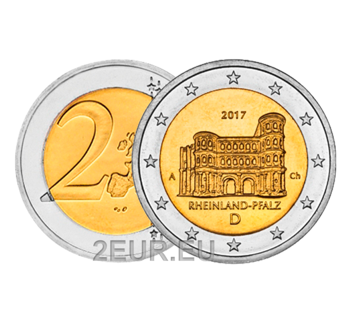 Deutschland 2 euro UNC 2017 - Rheinland-Pfalz - A - Berlin