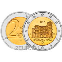 Deutschland 2 euro UNC 2017 - Rheinland-Pfalz - J - Hamburg