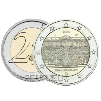 Deutschland 2 euro UNC 2020 - Schloss in Potsdam - J - Hamburg