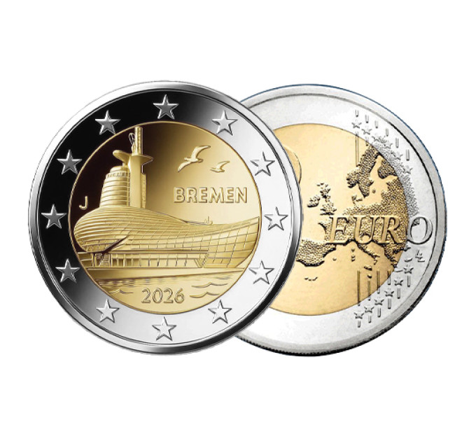 Deutschland 2 euro UNC 2026 - Bremen