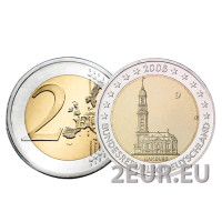 Deutschland 2 euro UNC 2008 - D - Hamburg