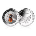 Deutschland 5 euro UNC 2023-2 - Die wunderbare Welt der Insekten – Rote Mauerbiene