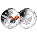 Deutschland 5 euro UNC 2023 - Die wunderbare Welt der Insekten – Siebenpunktiger Marienkäfer