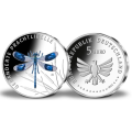 Deutschland 5 euro UNC 2023-3 - Die wunderbare Welt der Insekten – Gebänderte Jungfrau