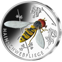 Deutschland 5 euro UNC 2024 - Die wunderbare Welt der Insekten – Hainschwebfliege