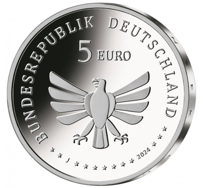 Deutschland 5 euro UNC 2024 - Die wunderbare Welt der Insekten – Steinhummel