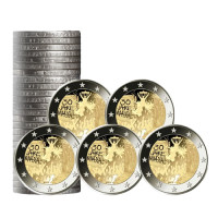 Deutschland 2 euro rollen UNC 2019 - 30 Jahre seit dem Fall der Berliner Mauer - 1roll =5x5 ADFGJ